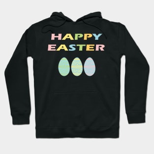 Happy Easter with Eggs Hoodie